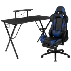 Flash Furniture Gaming Desk And Footrest Reclining Gaming Chair Set With Cup Holder, Headphone Hook, And Monitor/Smartphone Stand 29 Flash Furniture Gaming Desk And Footrest Reclining Gaming Chair Set With Cup Holder, Headphone Hook, And Monitor/Smartphone Stand -Furniture Shop GUEST 44f2d806 b51c 4ad8 83a8 f5f1b101543e