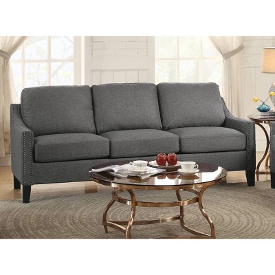 Zapata Sofas Gray - Acme Furniture 4 Zapata Sofas Gray - Acme Furniture - Image 2