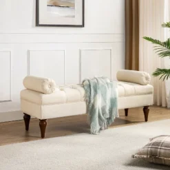 Cecilia Upholstered Bench With Removable Bolster Pillows|ARTFUL LIVING DESIGN 24 Cecilia Upholstered Bench With Removable Bolster Pillows|ARTFUL LIVING DESIGN -Furniture Shop GUEST 45a8db88 7fbe 44fd abef 219d1a3be940