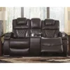 Warnerton Power Recliner Loveseat With Console And Adjustable Headrest Chocolate - Signature Design By Ashley -Furniture Shop GUEST 46ed35a2 e1ed 4529 8dc4 9953a25456d9
