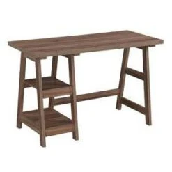 Designs2Go Trestle Desk With Shelves - Breighton Home -Furniture Shop GUEST 46edd10a fbd8 4d2f a81e 7a1e2df4d259