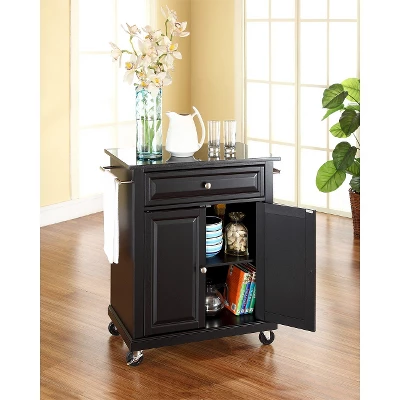 Granite Top Portable Kitchen Cart - Crosley 4 Granite Top Portable Kitchen Cart - Crosley - Image 2