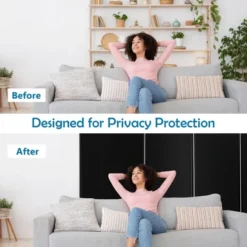 Costway 6-Panel Folding Room Divider 6FT Rolling Privacy Screen With Lockable Wheels Black/Brown/Grey/White -Furniture Shop GUEST 47e0c08b 7fdb 4ee5 923a eae85ded29ec