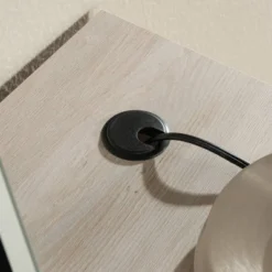 Costa Corner Desk Chalked Chestnut - Sauder -Furniture Shop GUEST 4930a4d4 ea99 494c b315 4077282d932f