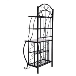 Valencia Baker Rack Storage Unit Metal/Black - Boraam Industries 7 Valencia Baker Rack Storage Unit Metal/Black - Boraam Industries -Furniture Shop GUEST 4991175e 2ba5 4f89 8c78 372bcee0ff74