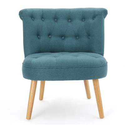 Cicely Tufted Accent Chair - Christopher Knight Home 8 Cicely Tufted Accent Chair - Christopher Knight Home - Image 6