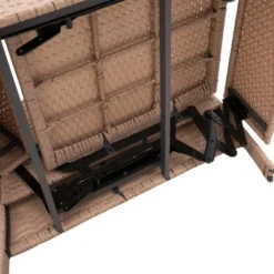 Outsunny Patio Recliner, Outdoor Reclining Chair With Flip-Up Side Table, All-Weather Wicker Metal Frame Chaise With Footrest, Cushions 13 Outsunny Patio Recliner, Outdoor Reclining Chair With Flip-Up Side Table, All-Weather Wicker Metal Frame Chaise With Footrest, Cushions -Furniture Shop GUEST 4aa048eb ec91 4723 a5ef 7ce557c53e18