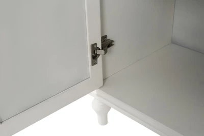 Jamie 31.5" W Rattan Doors Multi-functional Storage Antique Accent Cabinets With Adjustable Inner Shelf And Pine Legs-Maison Boucle 7 Jamie 31.5" W Rattan Doors Multi-functional Storage Antique Accent Cabinets With Adjustable Inner Shelf And Pine Legs-Maison Boucle - Image 5