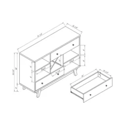 Abrama 2 Drawer Buffet White Oak/Distressed Gray - HOMES: Inside + Out 15 Abrama 2 Drawer Buffet White Oak/Distressed Gray - HOMES: Inside + Out -Furniture Shop GUEST 4b349b13 0d39 4b4d acc4 6d719240e7cd