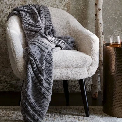 Manila Cylinder Drum Accent Table - Threshold™ 5 Manila Cylinder Drum Accent Table - Threshold™ - Image 3