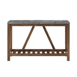 Taylen A Frame Farmhouse Entryway Console Table - Saracina Home -Furniture Shop GUEST 50209d00 304f 4664 b762 f985bbd09ac8