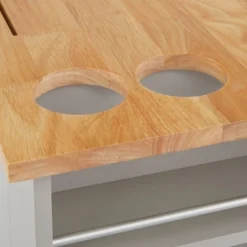 Lima Kitchen Cart Gray - Buylateral -Furniture Shop GUEST 50ef108f a7ff 4137 aaed 80e09fa30cc9