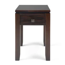 14" Essex Narrow Side Table Mahogany Brown - WyndenHall 15 14" Essex Narrow Side Table Mahogany Brown - WyndenHall -Furniture Shop GUEST 5353909a 8865 4c4f aa0d 5ff99d847ab3