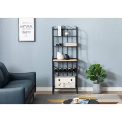 Praha Bakers Rack Black - Boraam -Furniture Shop GUEST 539b00c5 e3ab 45e8 9597 c3e788ab660c