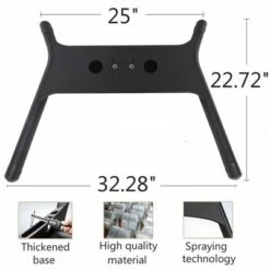 Yaheetech Adjustable Mobile TV Stand Rolling TV Cart With Wheels Black 15 Yaheetech Adjustable Mobile TV Stand Rolling TV Cart With Wheels Black -Furniture Shop GUEST 53e29299 e4fe 441f 96fe 616879e4c4f2
