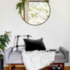 Verken Mid Century Modern Settee Bench - Threshold™ 21 Verken Mid Century Modern Settee Bench - Threshold™ -Furniture Shop GUEST 53e43629 fa4d 4f8e b805 dc6a74a97c71