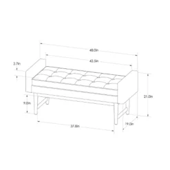 Verken Mid Century Modern Settee Bench - Threshold™ 19 Verken Mid Century Modern Settee Bench - Threshold™ -Furniture Shop GUEST 55d19e28 11c4 43f4 9e3e 2403e25a998b