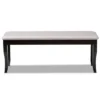 Cornelie Fabric Upholstered Wood Dining Bench - Baxton Studio -Furniture Shop GUEST 56256a6a 76a8 486a b3d2 098cae0d4f96