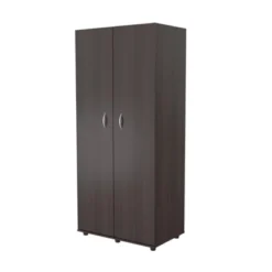 2 Door Wardrobe/Armoire Espresso - Inval -Furniture Shop GUEST 5761878c 4bb5 4133 80bb 57b1e6fa7c3a