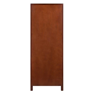 Brooke Jelly Cupboard With 2 Shelves And Door Wood/Espresso - Winsome 5 Brooke Jelly Cupboard With 2 Shelves And Door Wood/Espresso - Winsome - Image 3