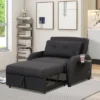 3 In 1 Pull Out Sleeper Sofa With 2 Wing Table And USB Charge-ModernLuxe -Furniture Shop GUEST 5aa9988d 0bdd 4699 a188 9d33fd6eb38c
