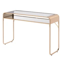 Milrix Sofa Table With Glass Top - MiBasics -Furniture Shop GUEST 5b076fc6 99f4 4343 bf46 3a3a63a57a92