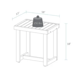18"H Solid White Oak Mini Bench - Flora Home -Furniture Shop GUEST 5b4869e2 e048 49d7 86cb e2d5be6b110e
