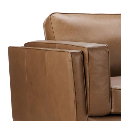 Taverly Leather Sofa - Abbyson Living 7 Taverly Leather Sofa - Abbyson Living - Image 5