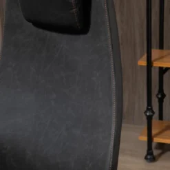 Vinsetto High-Back Executive Office Chair, Ergonomic Leather Computer Desk Chair With Adjustable Height, Headrest And 360 Swivel Wheels, Deep Gray -Furniture Shop GUEST 5b9c3489 c7d2 48d7 a9c6 94a354be4f82