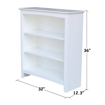 Shaker Bookshelf - International Concepts 8 Shaker Bookshelf - International Concepts - Image 6