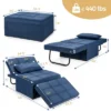 Costway 4 In 1 Multi-Function Sofa Bed Convertible Sleeper Folding Ottoman 1 Costway 4 In 1 Multi-Function Sofa Bed Convertible Sleeper Folding Ottoman -Furniture Shop GUEST 5bc37159 dde2 439d 8e19 e7232ab32df0