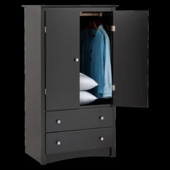 Clothing Armoire Black - Prepac 11 Clothing Armoire Black - Prepac -Furniture Shop GUEST 5bf1c9b4 64f3 43e3 bb88 33023db64932