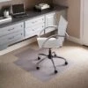 3'x4' Rectangle With Lip Solid Office Chair Mat Clear - Emma And Oliver -Furniture Shop GUEST 5c186ca3 31ec 48f5 8bde f2c36720a0d6