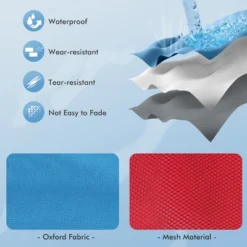 Costway 2 PCS Folding Camping Tables W/ Large Capacity Storage Sink For Picnic -Furniture Shop GUEST 5c295ab6 a7fd 4dee b440 feff2980c3fe