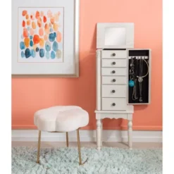 Obrecht Jewelry Armoire Off White - Powell Company 25 Obrecht Jewelry Armoire Off White - Powell Company -Furniture Shop GUEST 5c9ffd8c d0be 423a 8ba1 3a5acdbaaa8e
