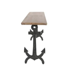 Coastal Anchor Metal Console Table Brown - Olivia & May -Furniture Shop GUEST 5cc2876f f3a9 481c 981c 46b8ce3dd174