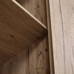 HOMCOM 72" Freestanding 4-Door Kitchen Pantry, Storage Cabinet Organizer With 4-Tiers, And Adjustable Shelves, Natural -Furniture Shop GUEST 5d56e8b2 8cfb 47cb 92ff c55c5546e394