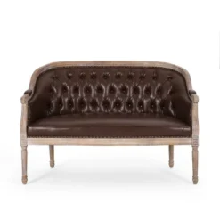 Faye Traditional Tufted Upholstered Loveseat - Christopher Knight Home 23 Faye Traditional Tufted Upholstered Loveseat - Christopher Knight Home -Furniture Shop GUEST 5e937f73 d390 4c0b ad00 4686f9bef008