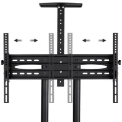 Yaheetech Adjustable Mobile TV Stand Rolling TV Cart With Wheels Black 16 Yaheetech Adjustable Mobile TV Stand Rolling TV Cart With Wheels Black -Furniture Shop GUEST 5edbcd34 8f9d 40cd ad3a 0b799e9efc52