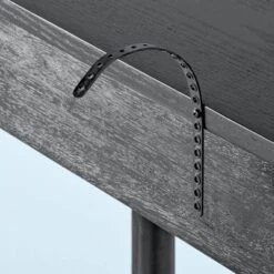 Wood Turned Leg Console Table With Drawer - Black - Hearth & Hand™ With Magnolia -Furniture Shop GUEST 5fdae8e9 e174 45eb 9a52 b4e8c7f48267