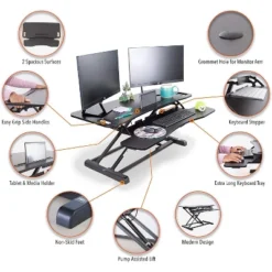 FlexPro Hero Standing Desk Converter - 37” Sit To Stand Desk With Keyboard Tray – Stand Steady 16 FlexPro Hero Standing Desk Converter - 37” Sit To Stand Desk With Keyboard Tray – Stand Steady -Furniture Shop GUEST 60829ee5 e66a 48b6 ae58 4cc43d45684d