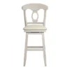 29" South Hill Napoleon Back Wood Swivel Height Barstool - Inspire Q -Furniture Shop GUEST 61963738 994a 4007 a9e0 67ae930a1381