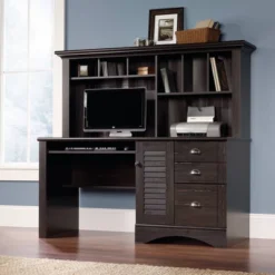 Harbor View Computer Desk With Hutch - Sauder