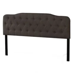 Nicole Upholstered Headboard Stone Fabric/Metal (Frame Not Included) - Hillsdale Furniture -Furniture Shop GUEST 63002e83 951f 4845 8cb0 1b8506ff2e51