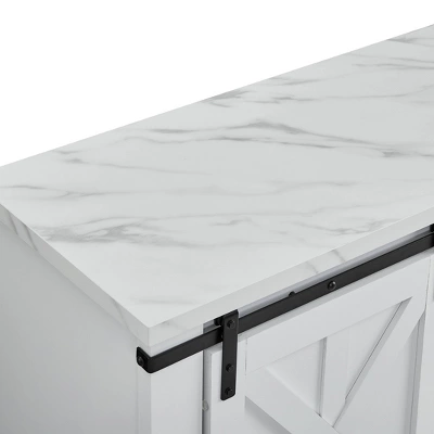 37" Buffet Bar Cabinet White - Home Essentials 10 37" Buffet Bar Cabinet White - Home Essentials - Image 8