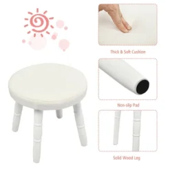 Costway Kids Vanity Makeup Table & Chair Set Make Up Stool Play Set For Children 17 Costway Kids Vanity Makeup Table & Chair Set Make Up Stool Play Set For Children -Furniture Shop GUEST 64dd5369 5837 4010 a2bf 6137e47677c8