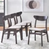 Set Of 4 Parlin Dining Chairs Walnut - Buylateral -Furniture Shop GUEST 6543fc93 8261 4b26 ba13 f9d554a41445