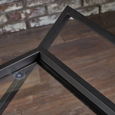 Sherianne Industrial Iron Bar Cart - Christopher Knight Home 5 Sherianne Industrial Iron Bar Cart - Christopher Knight Home - Image 3