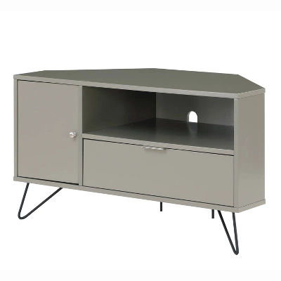 Sola Modern Corner TV Stand For TVs Up To 50" - MiBasics 4 Sola Modern Corner TV Stand For TVs Up To 50" - MiBasics - Image 2