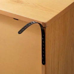 Wood & Cane Transitional Media Console - Hearth & Hand™ With Magnolia -Furniture Shop GUEST 67aeb3ea 0796 4ecb a581 37d80ec808dc